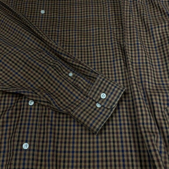 Kinkade's Men's Casual Shirt - Brown Check - Size XXL - EUC - Picture 9 of 9